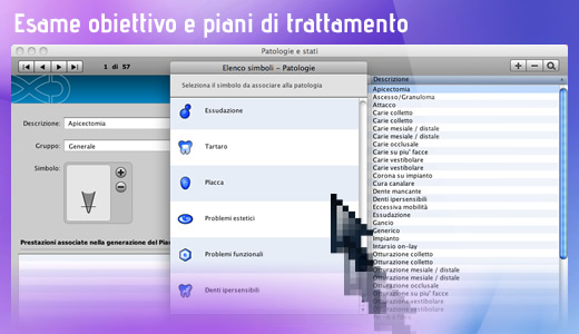 Esame obiettivo e piani di trattamento 